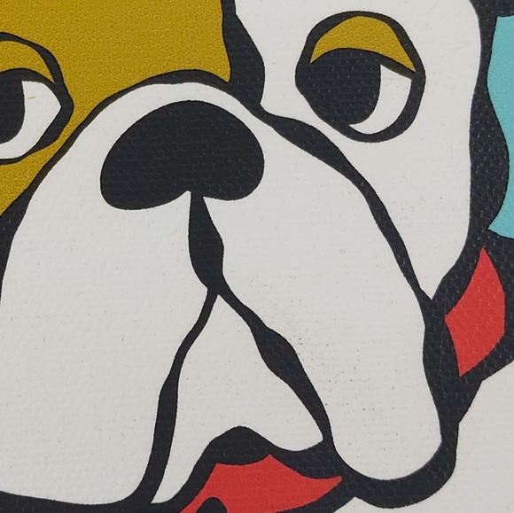 - Marc Tetro 2008 cupcakes dog print on canvas - Picture 5 of 14